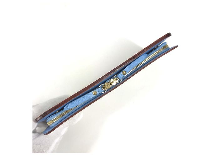 Portafoglio Lungo Monogram Multicolore Louis Vuitton Blu Bordò Monogramma - vista 7