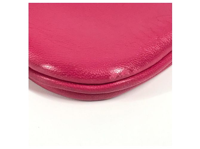 Hermès Bicolor Mini Pochette Aline Schultertasche Pink Rot - Ansicht 8
