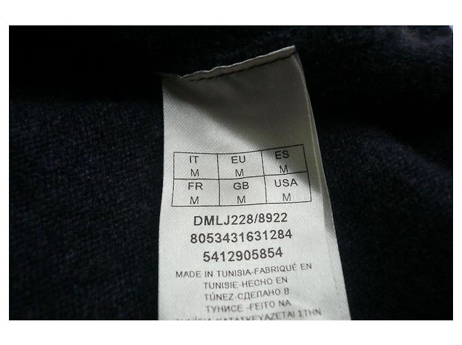 Autre Marque FALCONERI Rundhals-Pullover aus dunkelviolettem Kaschmir TM Neuzustand - Ansicht 3