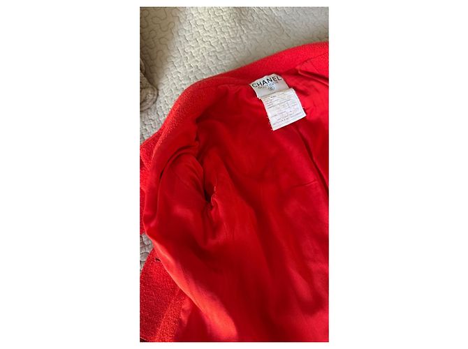 Chanel Tweedjacke rot - Ansicht 9