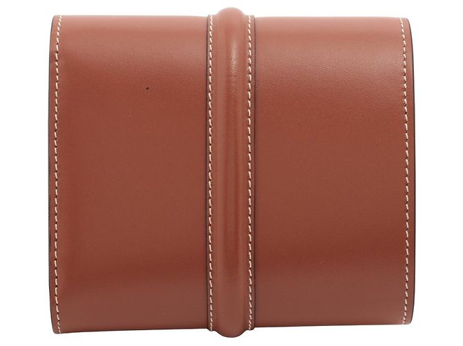 Céline Celine 16 Trifold Wallet Leather Small Brown - view 2