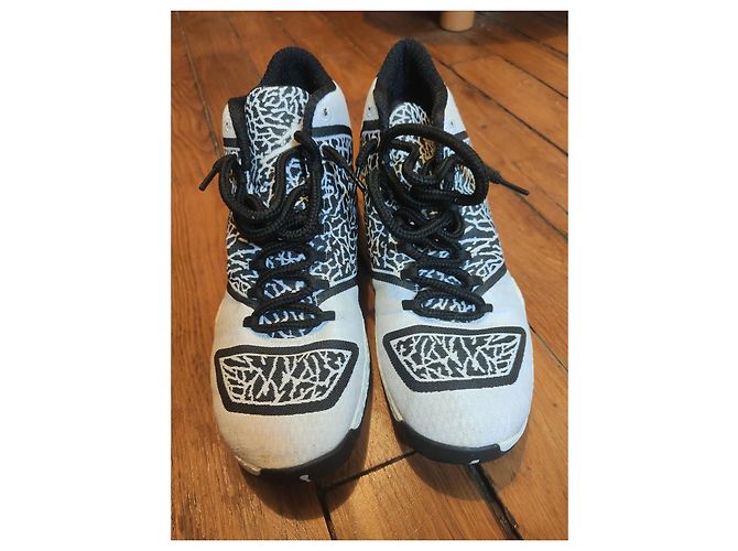 Nike jordan XX9 Russell Westbrook black and white Stampa zebra - vista 8