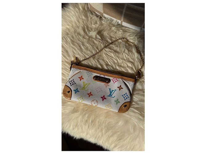 Louis Vuitton Milla Clutch Canvas Multicolor Murakami Mehrfarben - Ansicht 2