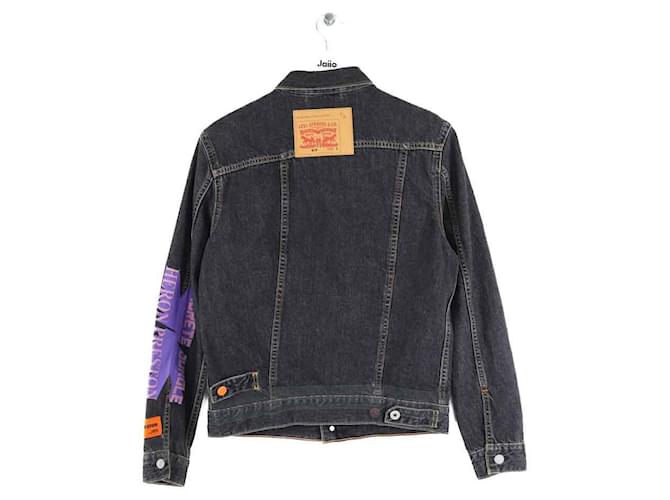 Levi's Chaqueta de algodón negra Negro - vista 3