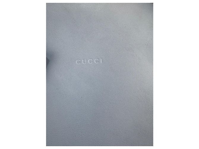 Borsa a spalla Gucci in pelle azzurro chiaro 280 Blu chiaro - vista 9