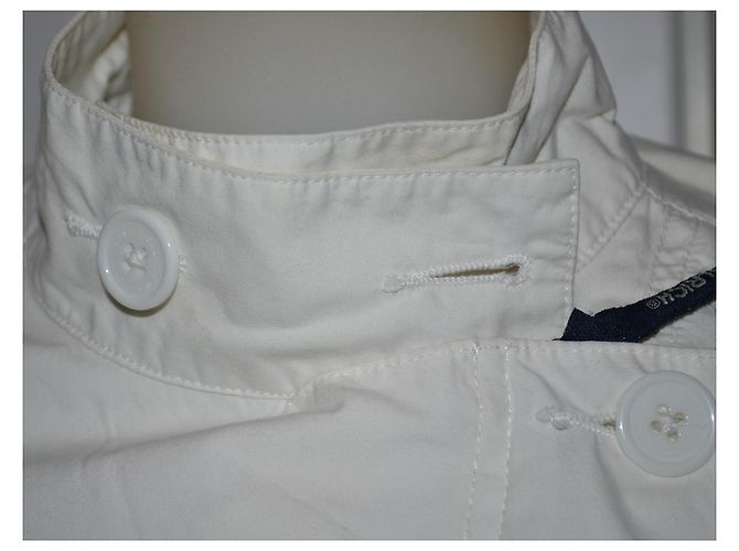 Chaqueta de algodón Woolrich Blanca S Blanco - vista 2