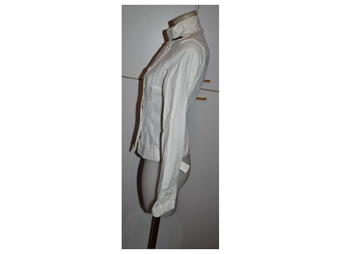 Chaqueta de algodón Woolrich Blanca S Blanco - vista 3