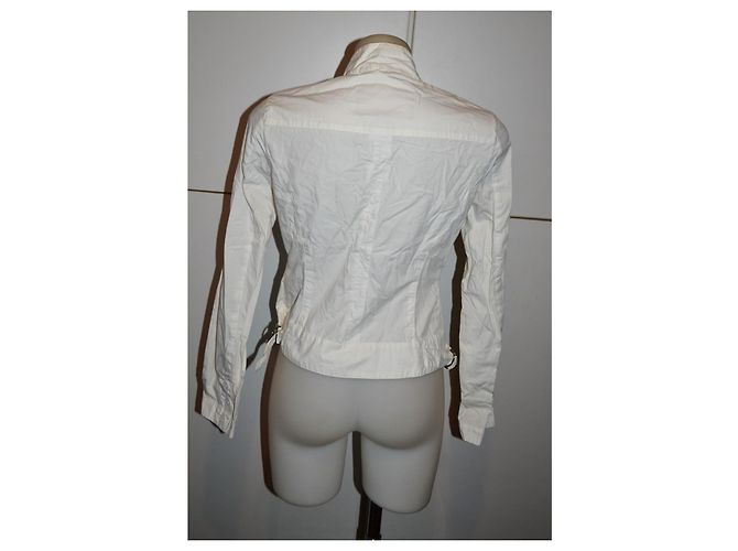 Chaqueta de algodón Woolrich Blanca S Blanco - vista 4