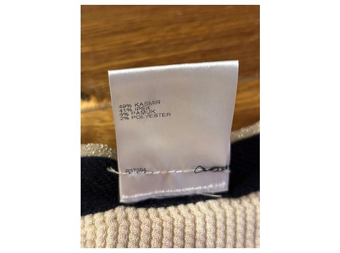 Chanel Kaschmir Cardigan FR 40 Beige - Ansicht 4