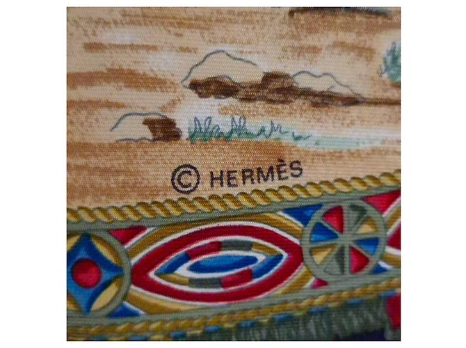 Hermès Cavalier Peuls Seidenschal Mehrfarben - Ansicht 7