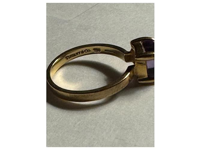 Tiffany & Co Anello Sugar Stack di Paloma Picasso D'oro Lavanda - vista 4