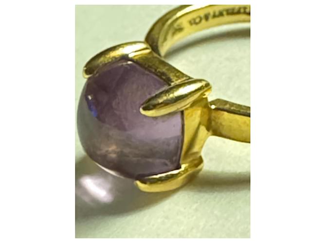 Tiffany & Co Anello Sugar Stack di Paloma Picasso D'oro Lavanda - vista 8