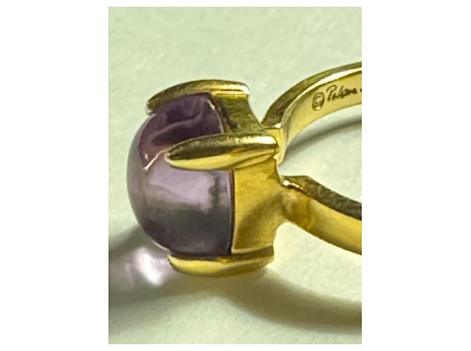 Tiffany & Co Anello Sugar Stack di Paloma Picasso D'oro Lavanda - vista 9
