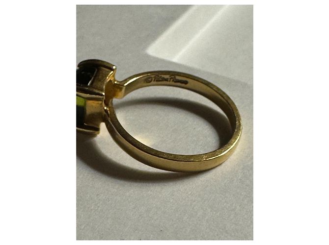 Tiffany & Co Anello Sugar Stack di Paloma Picasso D'oro Verde - vista 5