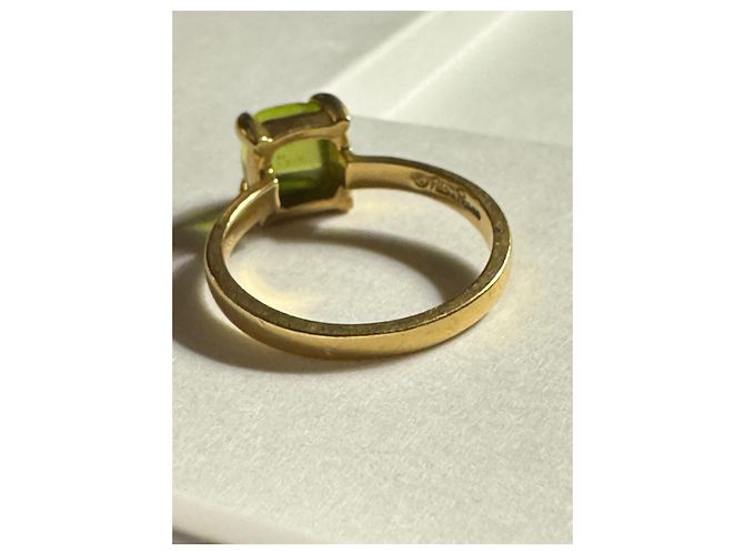 Tiffany & Co Anello Sugar Stack di Paloma Picasso D'oro Verde - vista 6