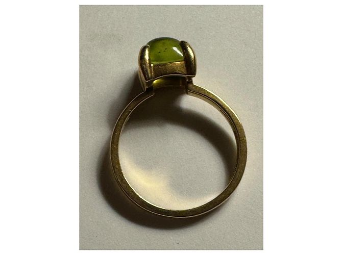 Tiffany & Co Anello Sugar Stack di Paloma Picasso D'oro Verde - vista 7
