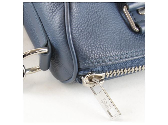 Borsa a Spalla Keepall XS Aerogram di Louis Vuitton Blu - vista 10