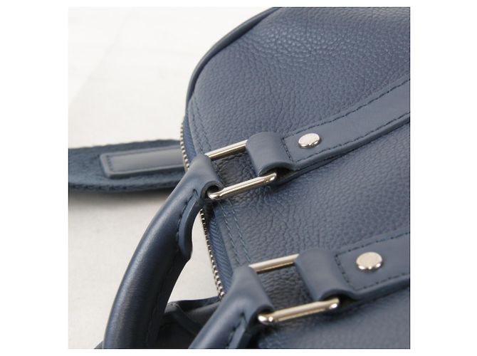 Borsa a Spalla Keepall XS Aerogram di Louis Vuitton Blu - vista 11