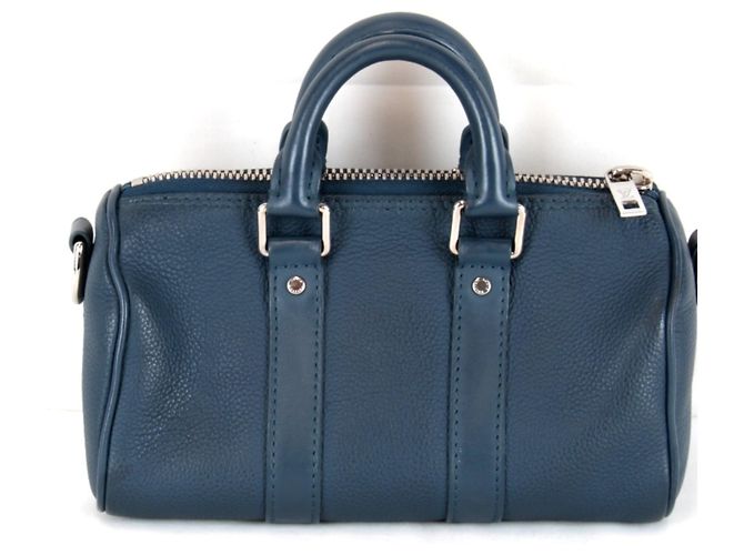 Borsa a Spalla Keepall XS Aerogram di Louis Vuitton Blu - vista 2
