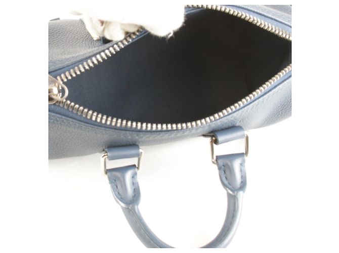 Borsa a Spalla Keepall XS Aerogram di Louis Vuitton Blu - vista 7