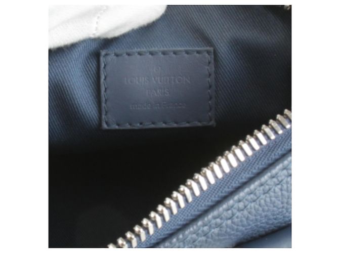 Borsa a Spalla Keepall XS Aerogram di Louis Vuitton Blu - vista 8
