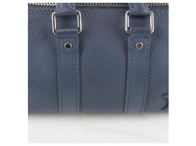 Borsa a Spalla Keepall XS Aerogram di Louis Vuitton Blu - vista 9