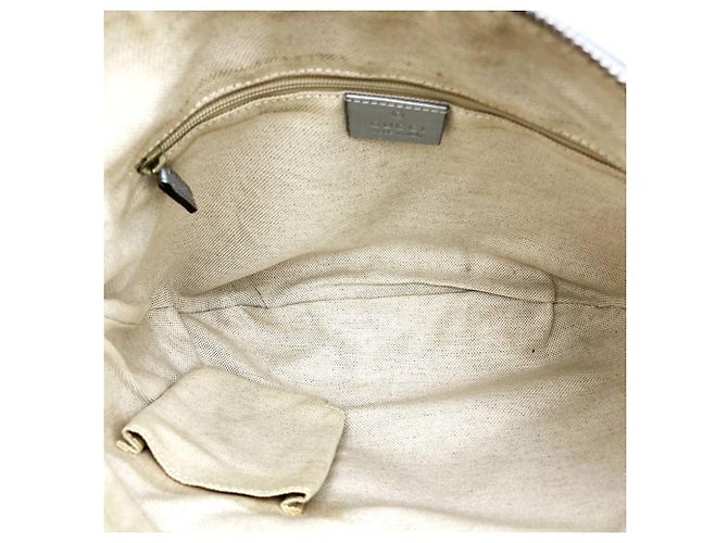 Borsa a Spalla Gucci Abbey Argento - vista 8