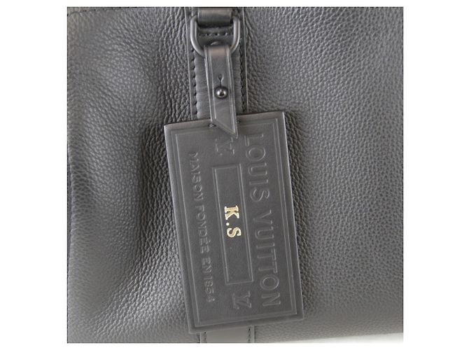 Borsa a Spalla Louis Vuitton Aerogram City Keepall M59255 Nero - vista 7