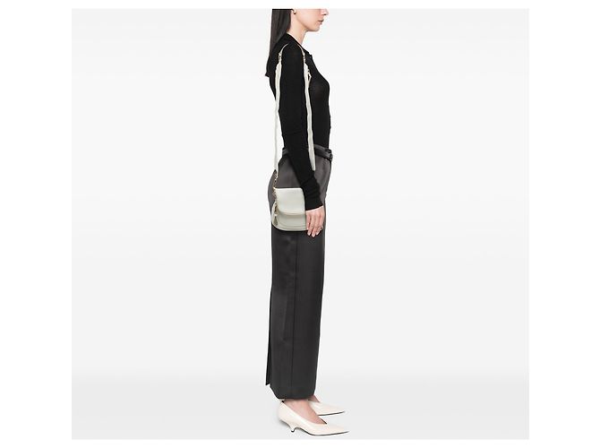 Mini bandolera Jennifer de piel de ternera blanca Tom Ford - vista 10