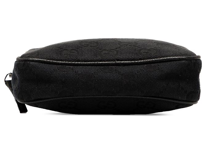 Borsa a tracolla Gucci in tela GG nera Nero - vista 3