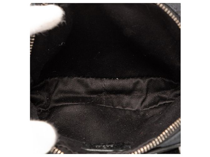 Borsa a tracolla Gucci in tela GG nera Nero - vista 4