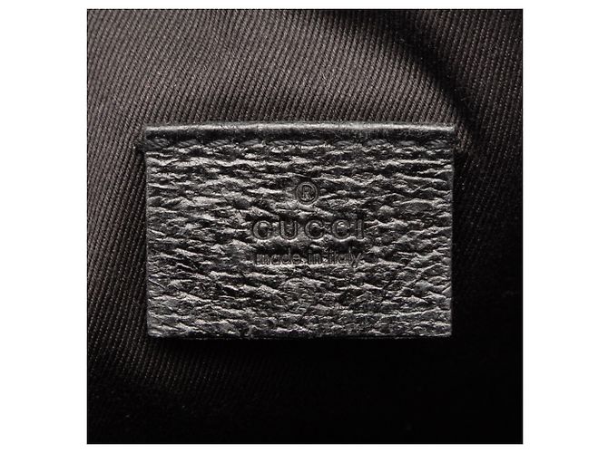 Borsa a tracolla Gucci in tela GG nera Nero - vista 5