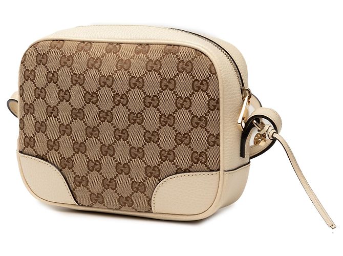 Borsa a tracolla Gucci Beige GG Canvas Bree - vista 2