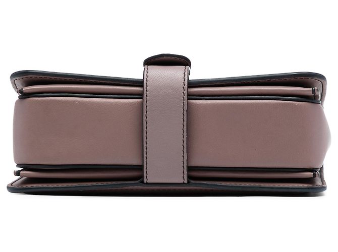 Borsa a spalla Bottega Veneta Intrecciato in nappa viola piccola Porpora - vue 3