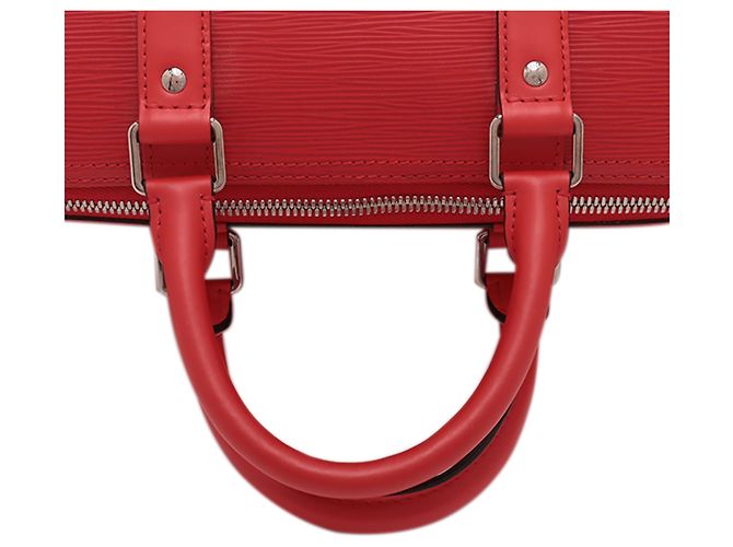 Louis Vuitton Keepall Bandoulière 45 Epi Vermelho Supreme - vista 10