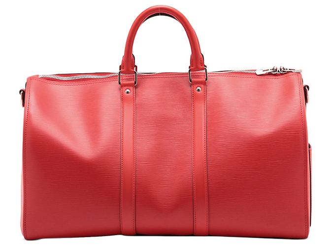 Louis Vuitton Keepall Bandoulière 45 Epi Vermelho Supreme - vista 2