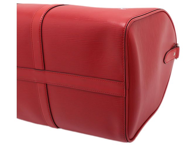 Louis Vuitton Keepall Bandoulière 45 Epi Vermelho Supreme - vista 4