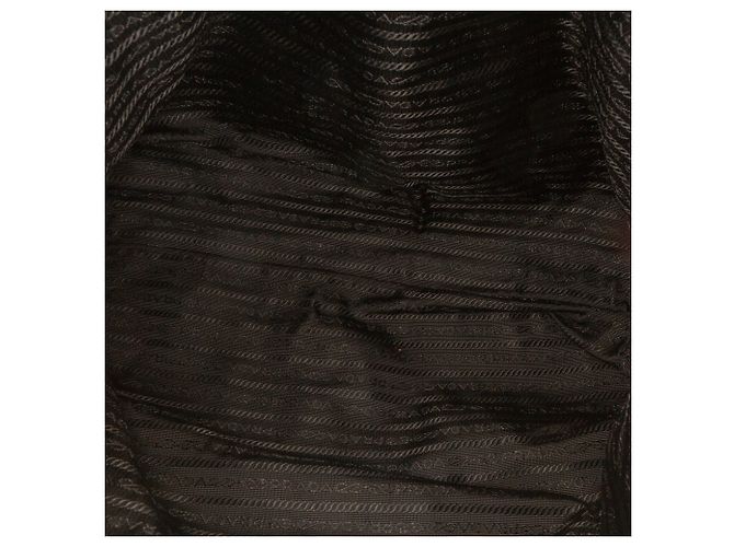 Prada Schwarze Tessuto Pietre Schmuck Tote - Ansicht 4