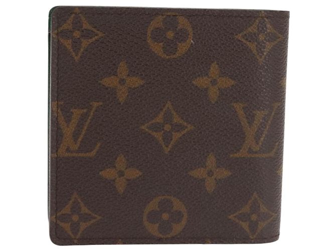 Louis Vuitton Marco Wallet Monogram Canvas Brown - view 2