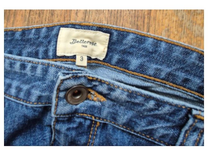 Jeans Rectos para Mujer Bellerose Azul Talla 3 / 40 / L - vista 3