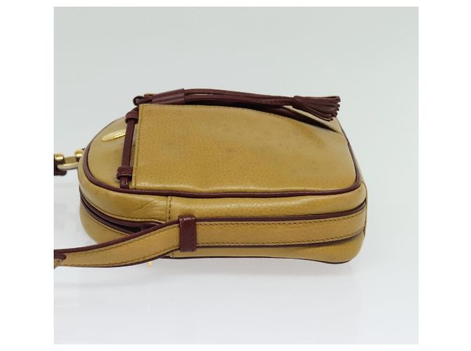 Tasseled Must de Cartier Leather Beige - vista 3