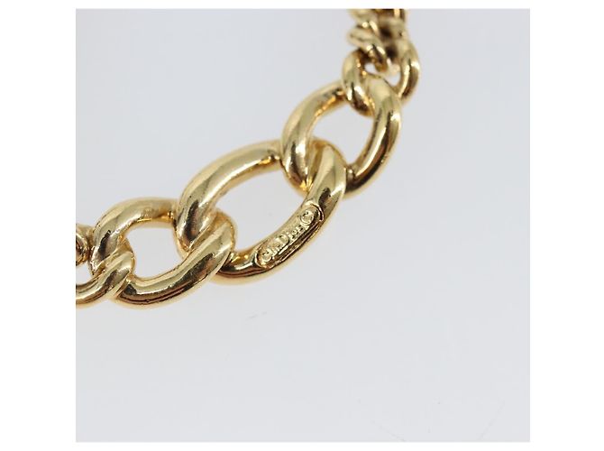 Collar de eslabones CD Christian Dior de metal con cristales - vista 4