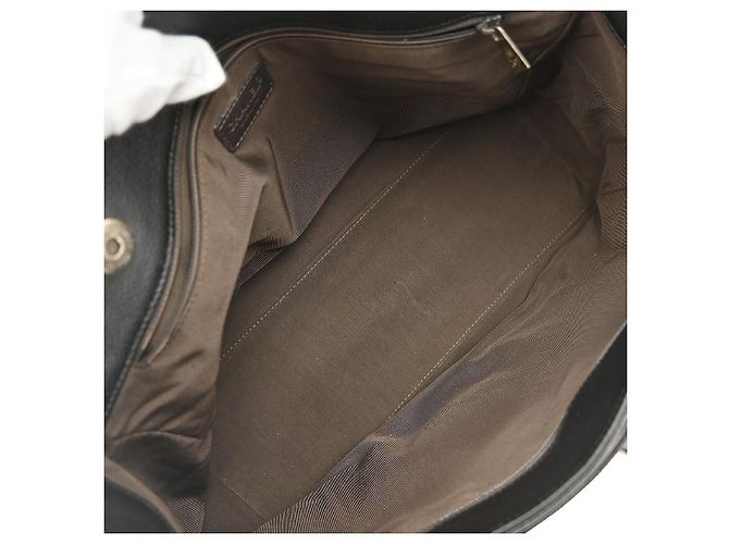 Chanel Cerf Executive Tote aus Leder Mittel Schwarz - Ansicht 5
