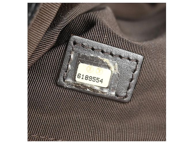 Chanel Cerf Executive Tote aus Leder Mittel Schwarz - Ansicht 7