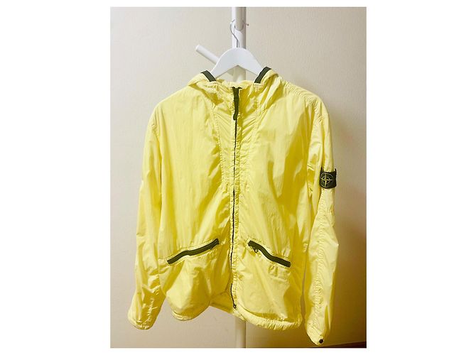 Giacca Crincle Reps Stone Island Giallo - vista 2