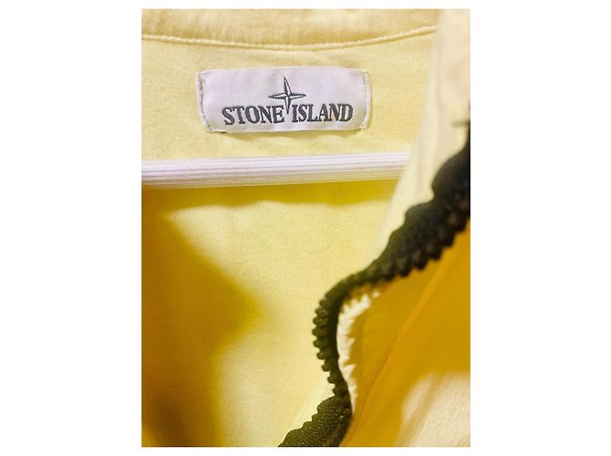 Giacca Crincle Reps Stone Island Giallo - vista 6