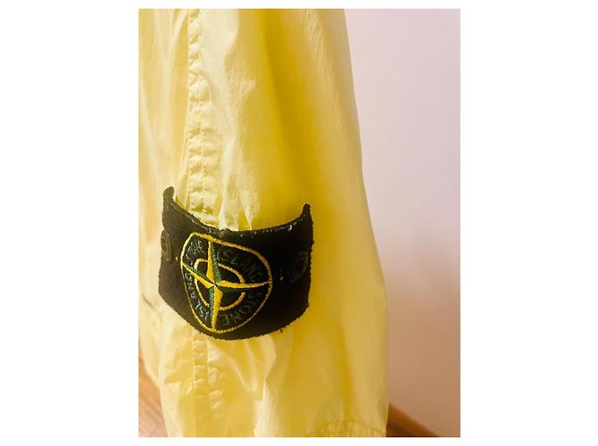 Giacca Crincle Reps Stone Island Giallo - vista 7