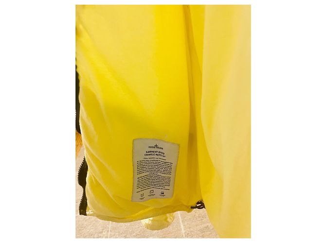 Giacca Crincle Reps Stone Island Giallo - vista 8