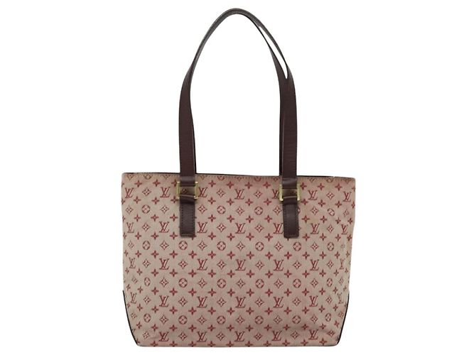 Cabas Piano Monogram in Tela Louis Vuitton Rosso - vista 2