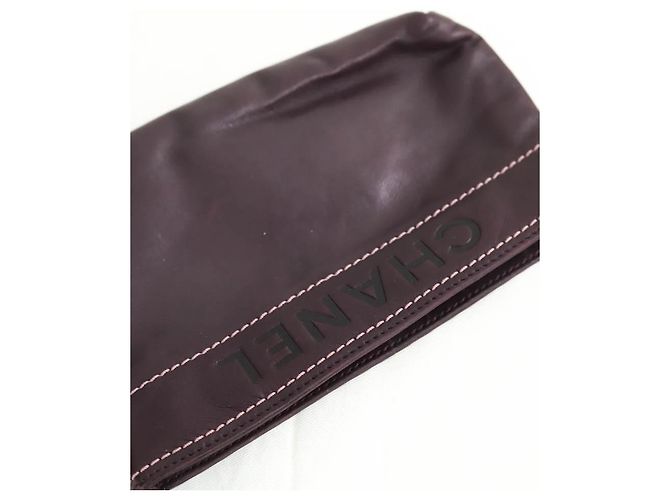 Borsa a Spalla Chanel 19 in Pelle Viola Porpora - vista 5